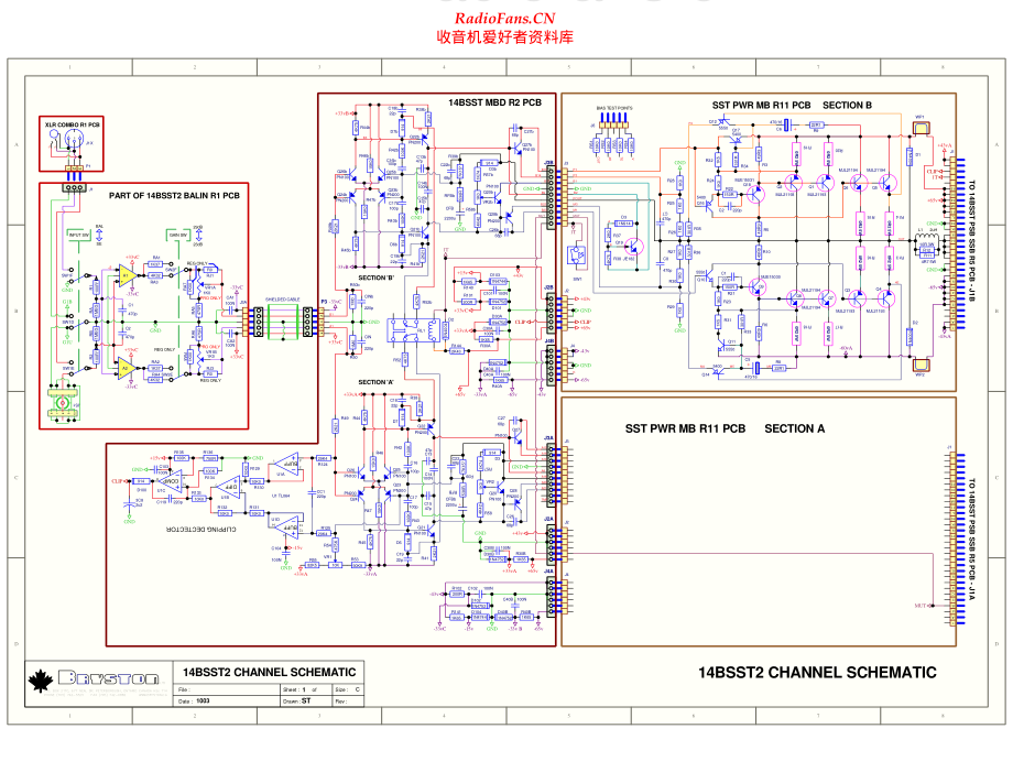 Bryston-14BSST2-pwr-sch维修电路原理图.pdf_第2页