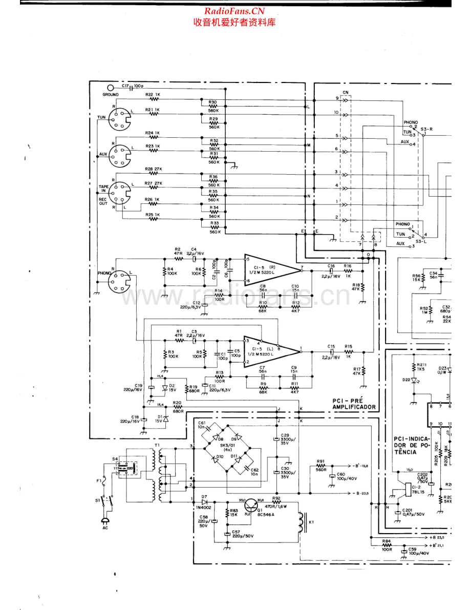 Aiko-PA3002-int-sch维修电路原理图.pdf_第1页