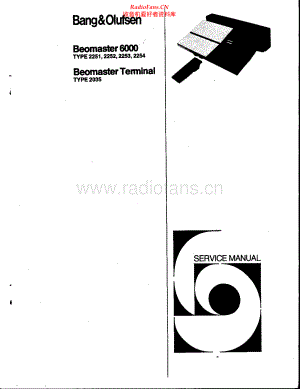 BO-Beomaster6000_type225x-sm维修电路原理图.pdf
