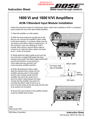 Bose-1600VI-pwr-acm维修电路原理图.pdf