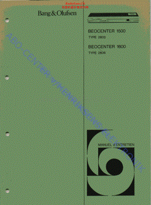 BO-Beocenter1500_type2603维修电路原理图.pdf