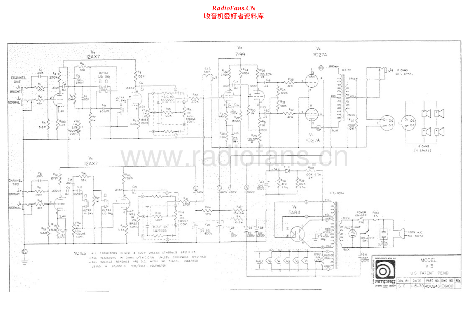 Ampeg-V3-pwr-sch维修电路原理图.pdf_第1页