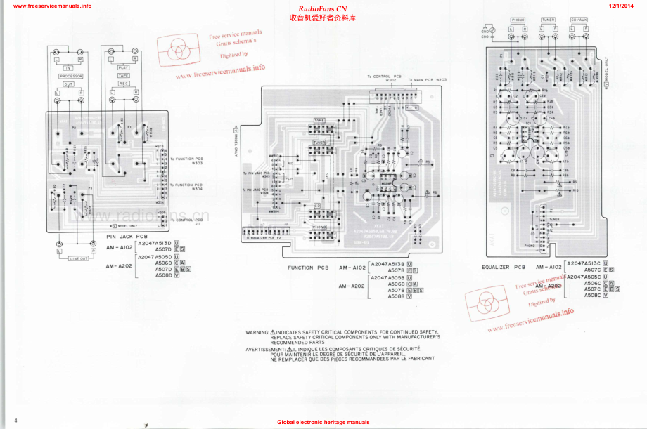 Akai-AMA102-rec-sch维修电路原理图.pdf_第3页