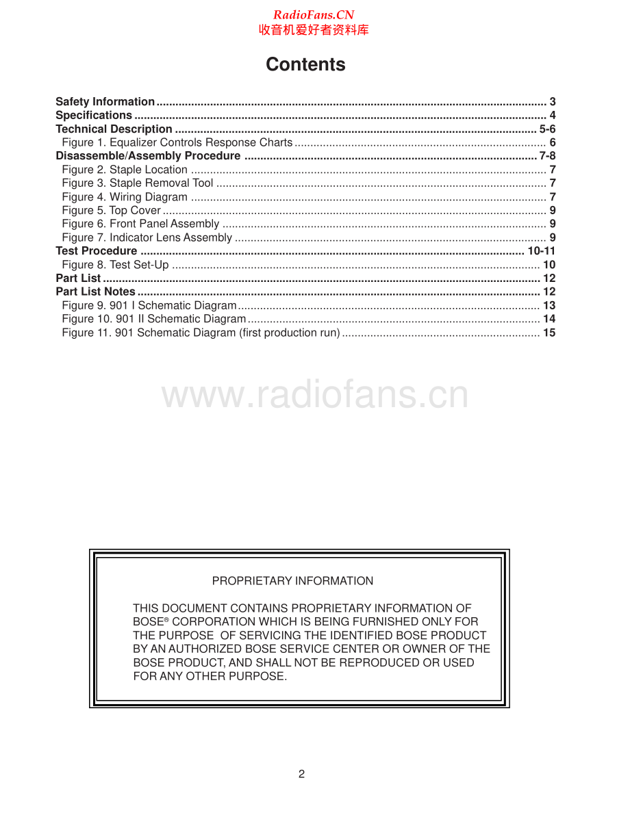 Bose-901ll-pwr-sm维修电路原理图.pdf_第2页