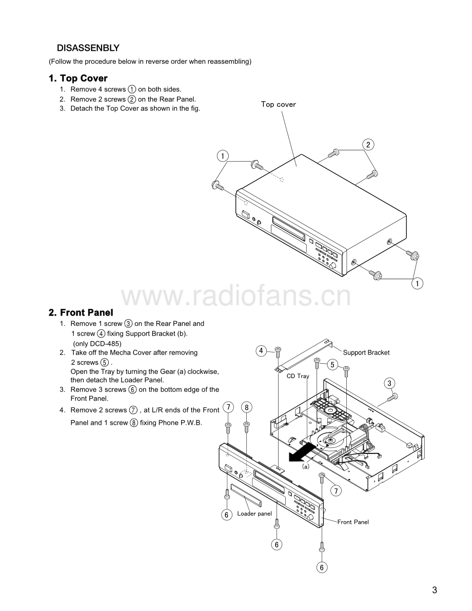 Denon-DCD485-cd-sm维修电路原理图.pdf_第3页