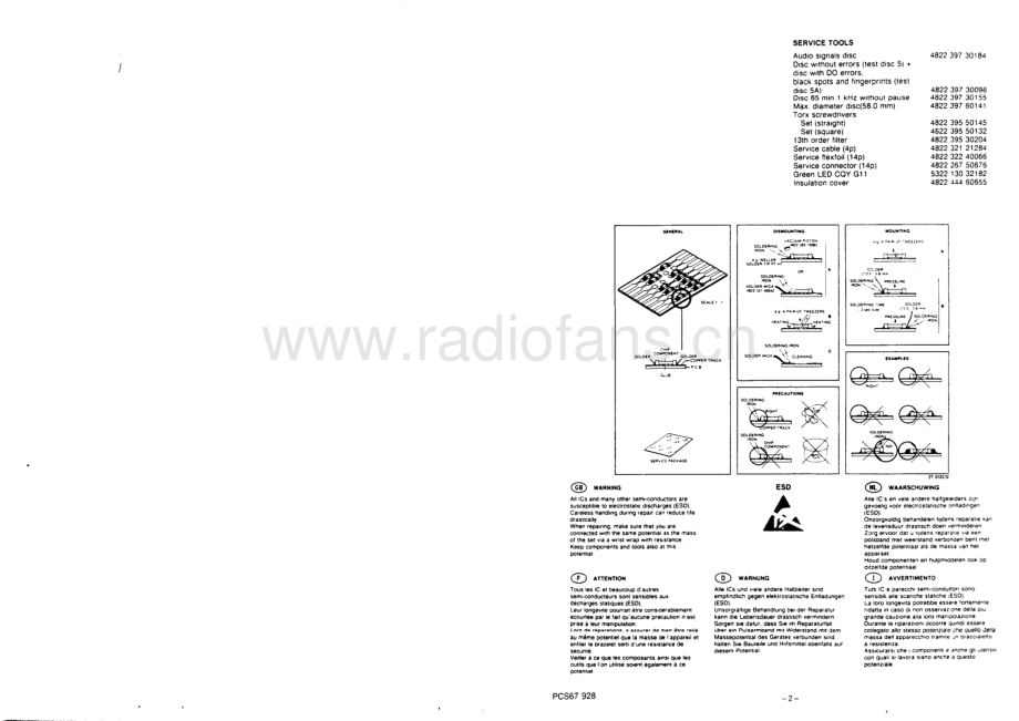 Marantz-CD10-cd-sm 维修电路原理图.pdf_第3页