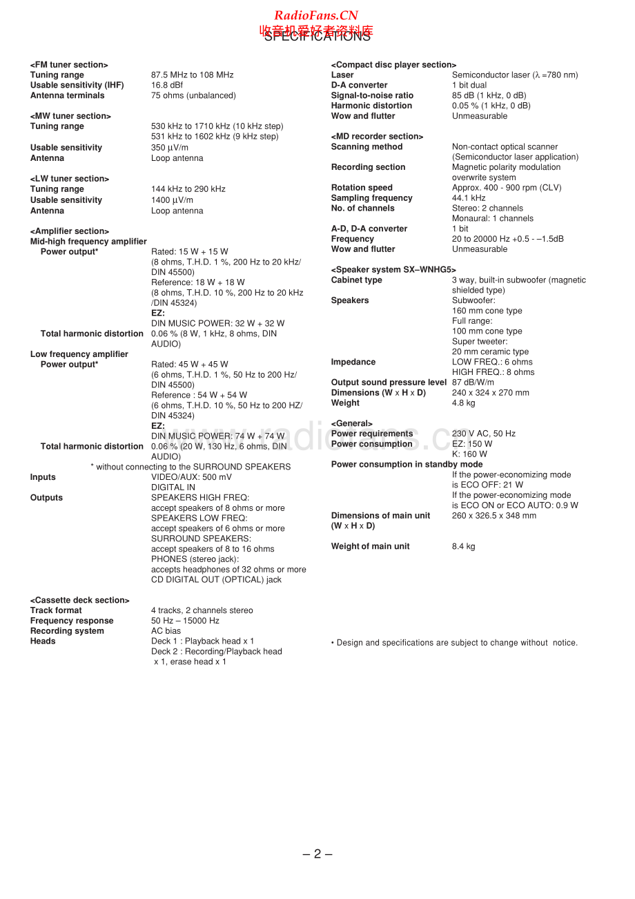 Aiwa-XRHG5MD-cs-sm维修电路原理图.pdf_第2页