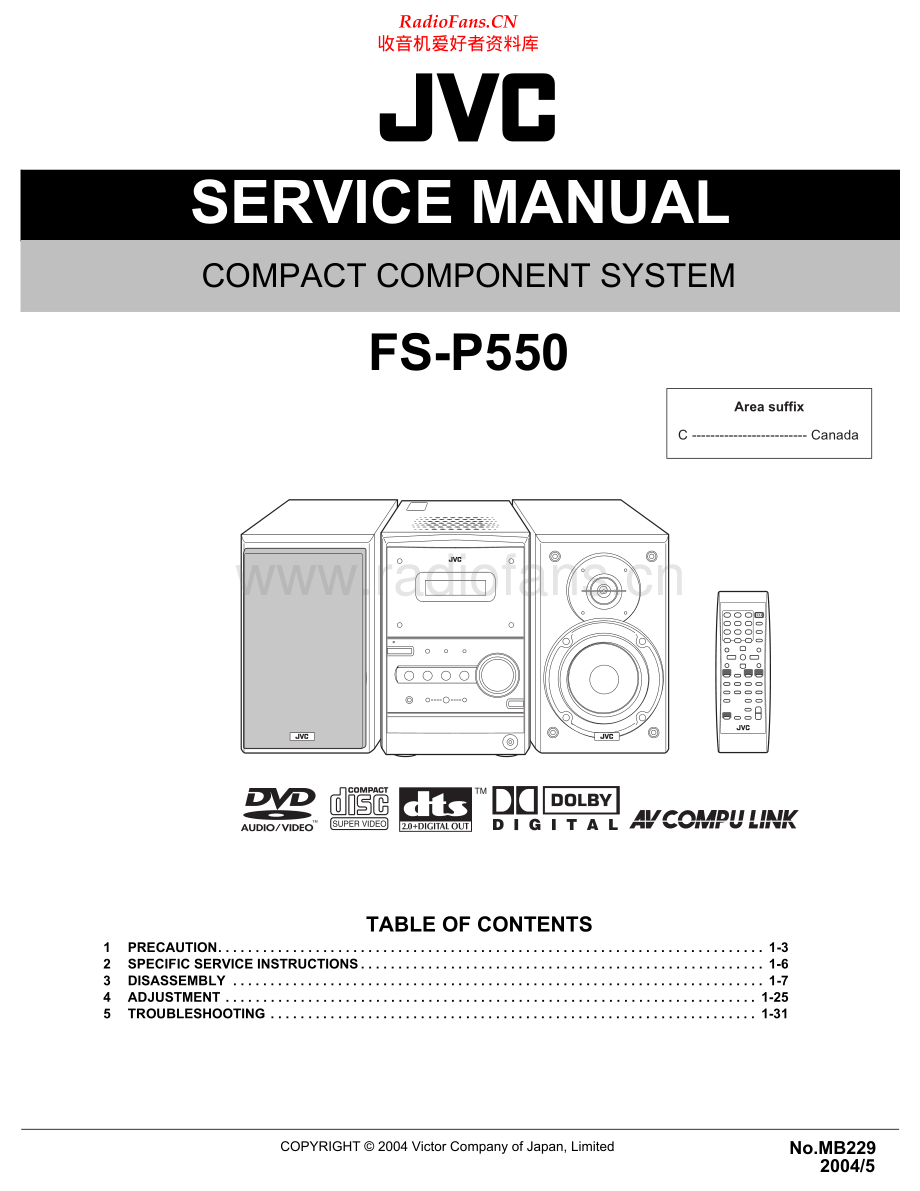 JVC-FSP550-cs-sm 维修电路原理图.pdf_第1页