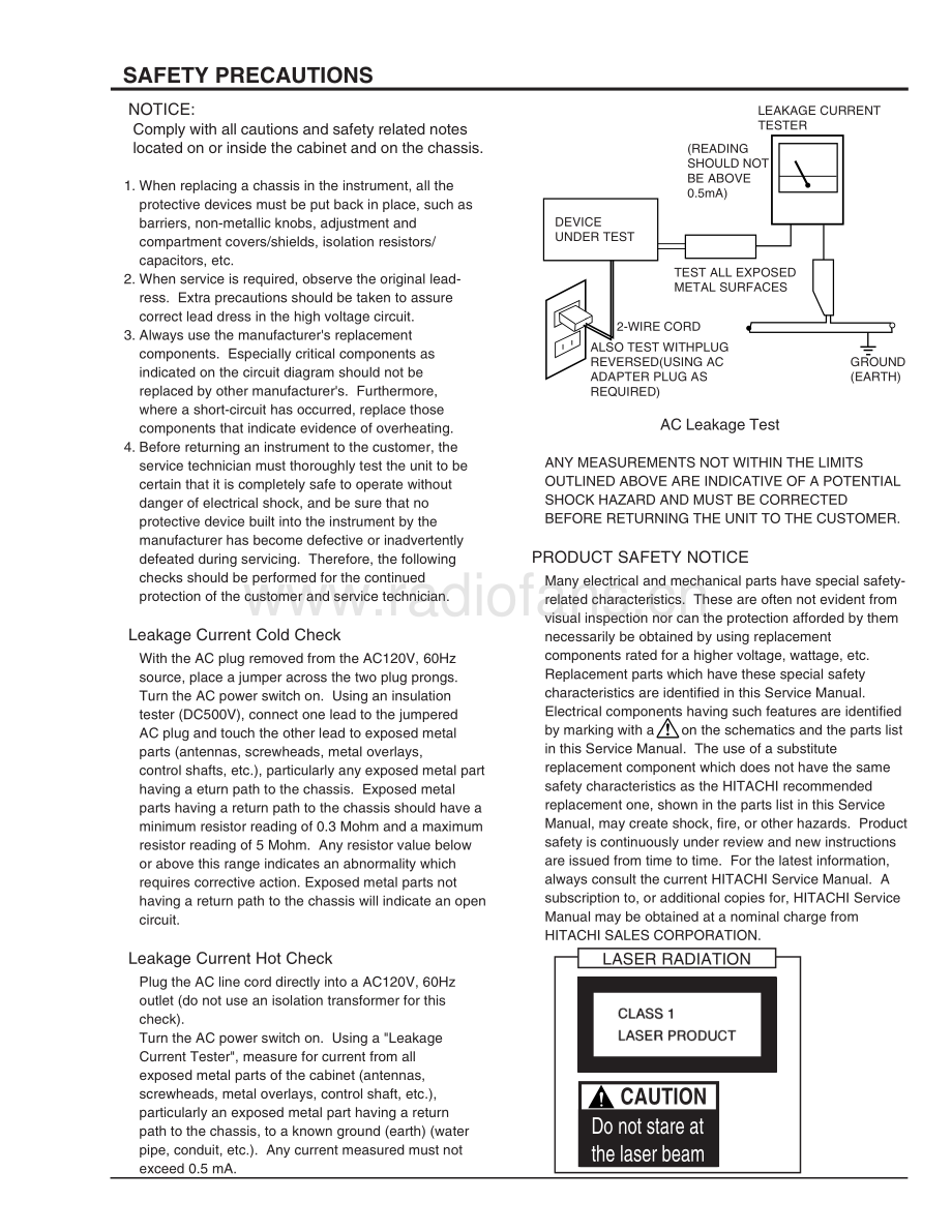 Hitachi-DVP705U-cd-sm 维修电路原理图.pdf_第3页