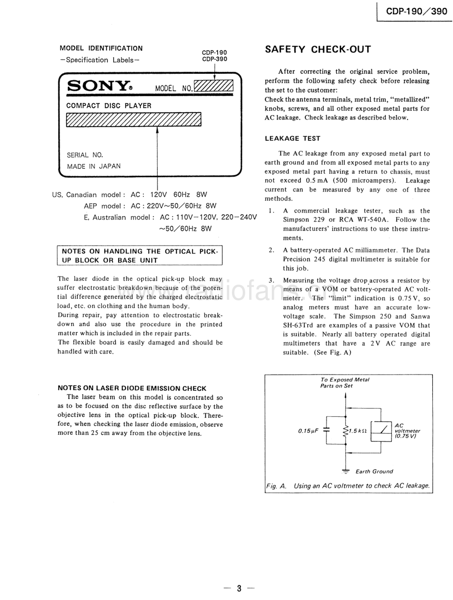 Sony-CDP190-cd-sm 维修电路原理图.pdf_第3页