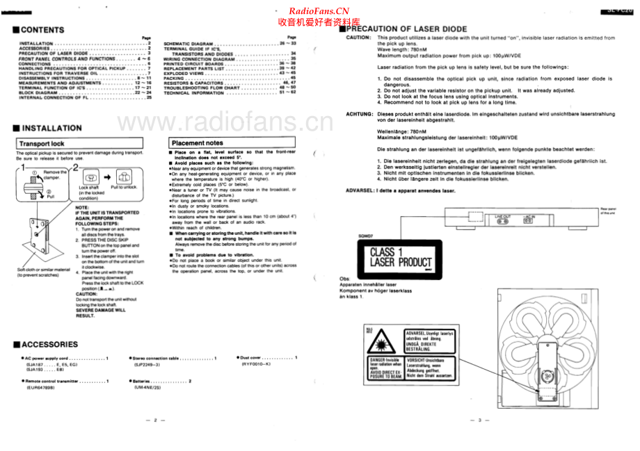 Technics-SLPC20-cd-sm 维修电路原理图.pdf_第2页