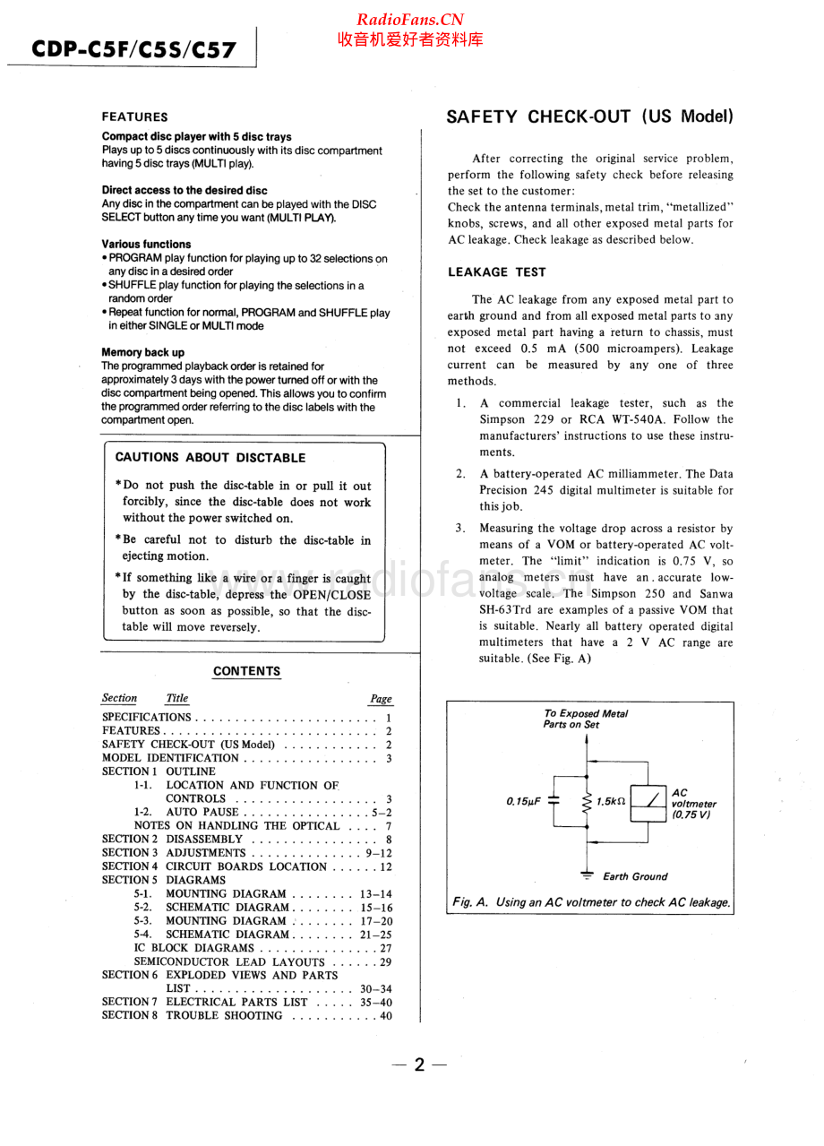 Sony-CDPC5S-cd-sm 维修电路原理图.pdf_第2页