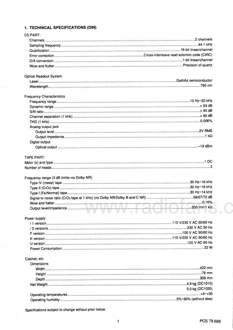 Marantz-DC1020-cd-sm 维修电路原理图.pdf_第3页