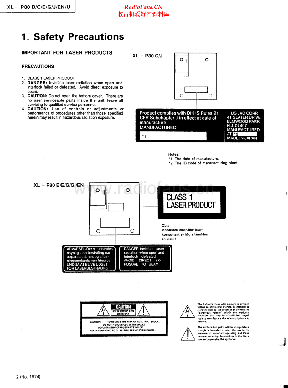 JVC-XLP80-cd-sm 维修电路原理图.pdf_第2页