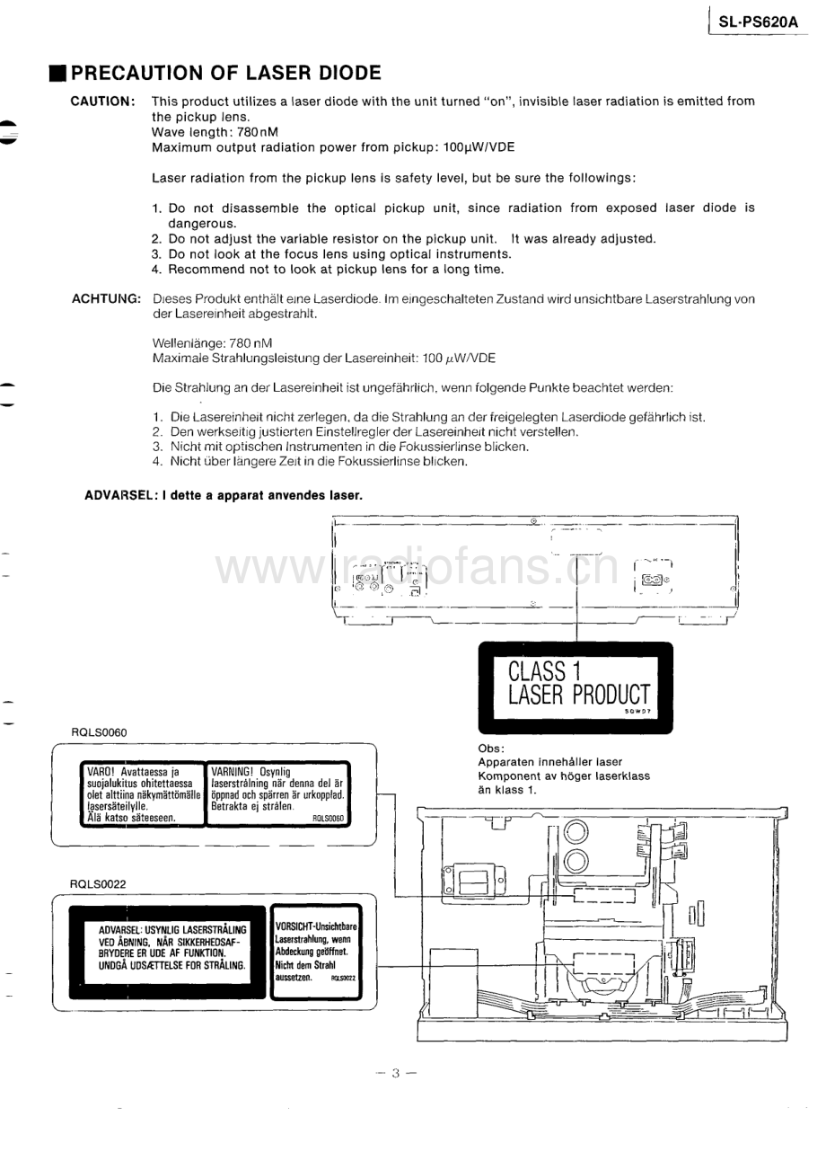 Technics-SLPS620A-cd-sm(1) 维修电路原理图.pdf_第3页