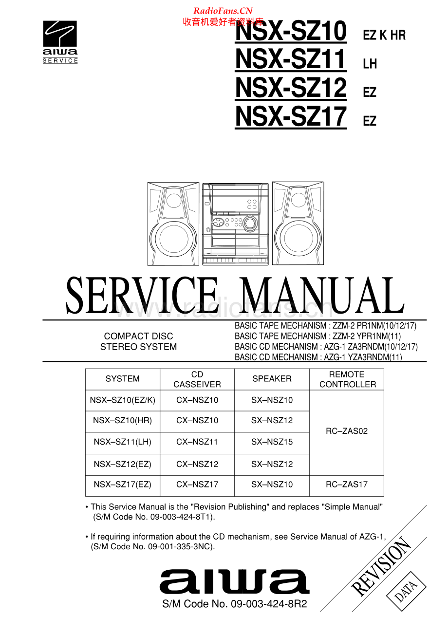 Aiwa-NSXSZ12-cs-sm维修电路原理图.pdf_第1页