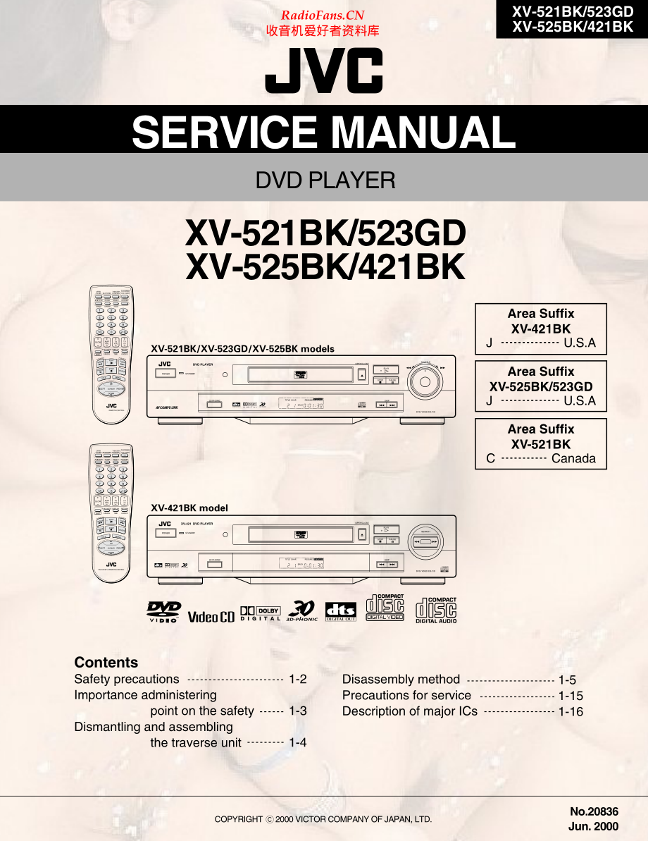 JVC-XV525BK-cd-sm 维修电路原理图.pdf_第2页