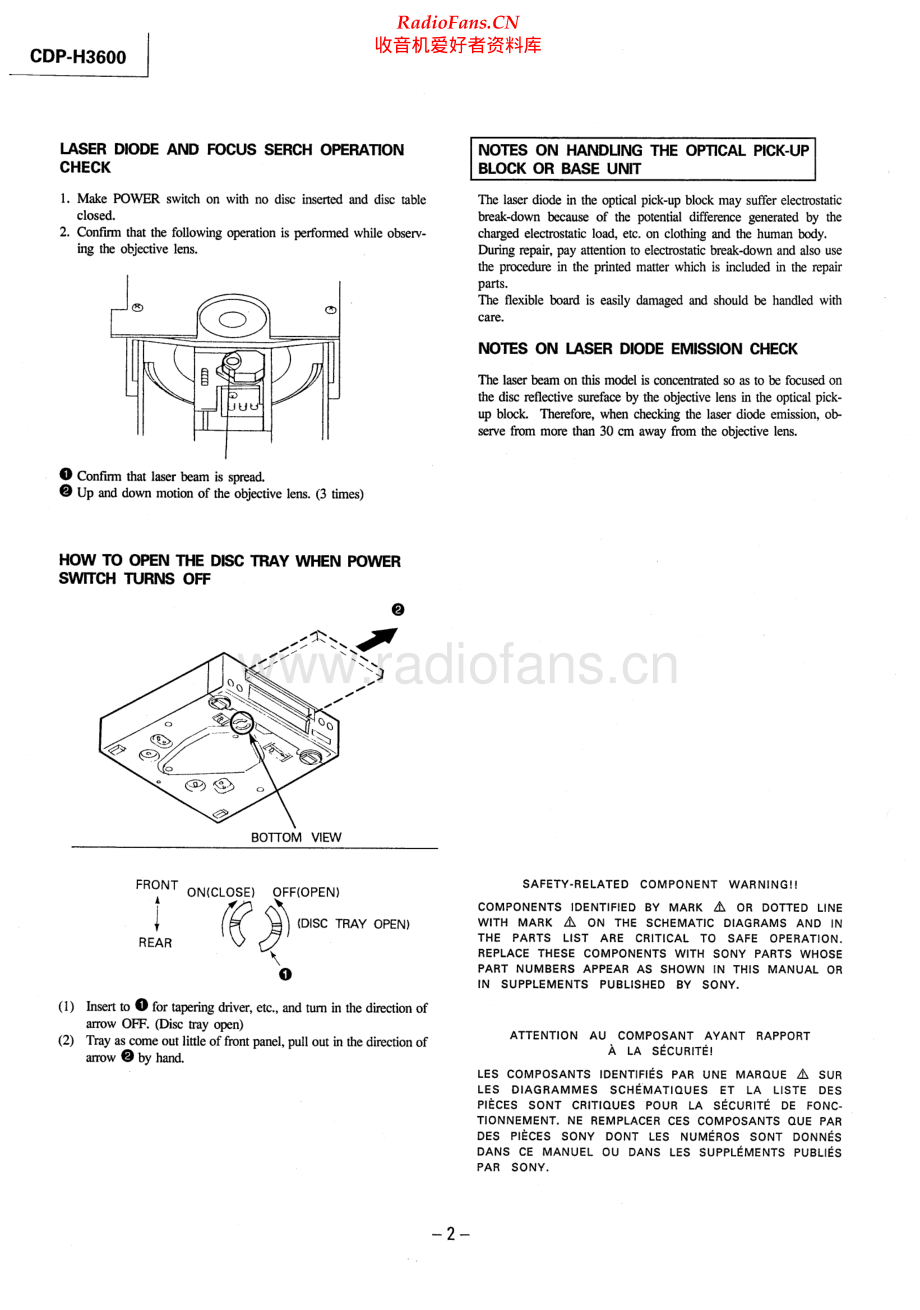 Sony-CDPH3600-cd-sm 维修电路原理图.pdf_第2页