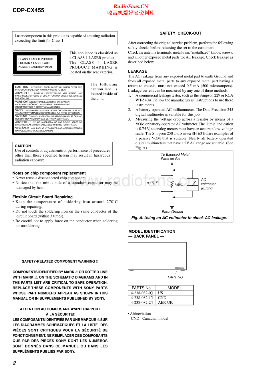 Sony-CDPCX455-cd-sm 维修电路原理图.pdf_第2页