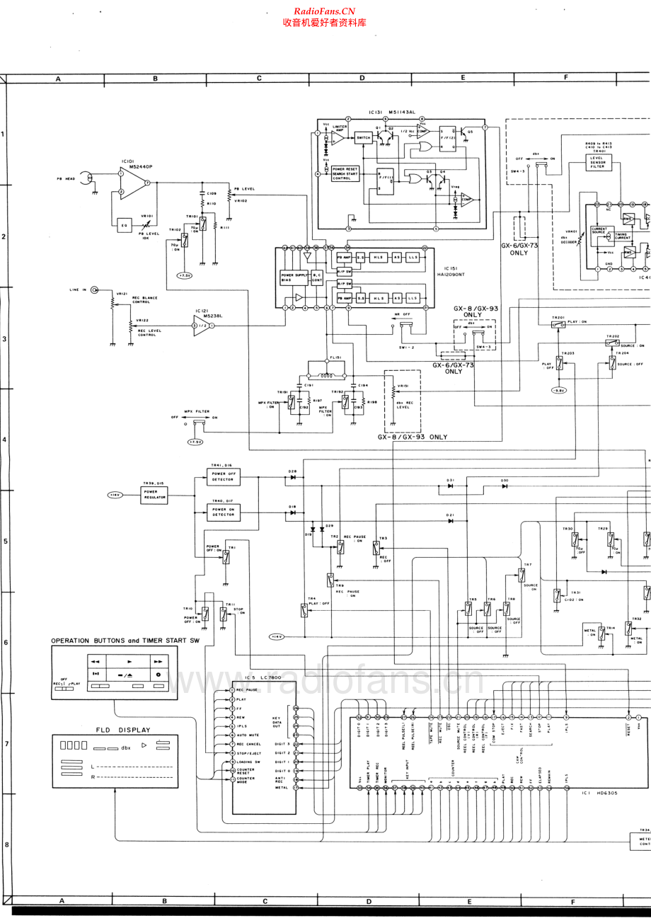 Akai-GX8-tape-sch维修电路原理图.pdf_第2页