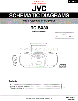 JVC-RCBX30-cs-sch 维修电路原理图.pdf