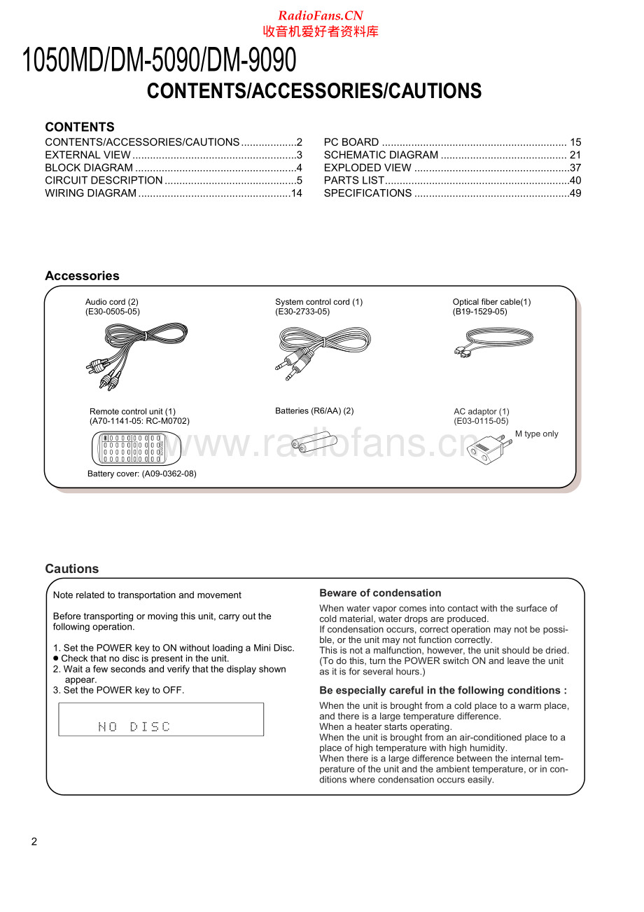 Kenwood-DM5090-md-sm 维修电路原理图.pdf_第2页