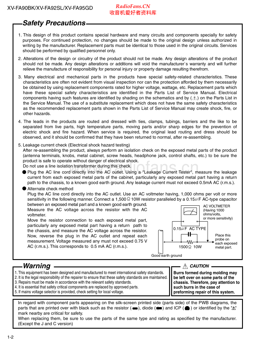 JVC-XVFA90BK-cd-sm 维修电路原理图.pdf_第2页