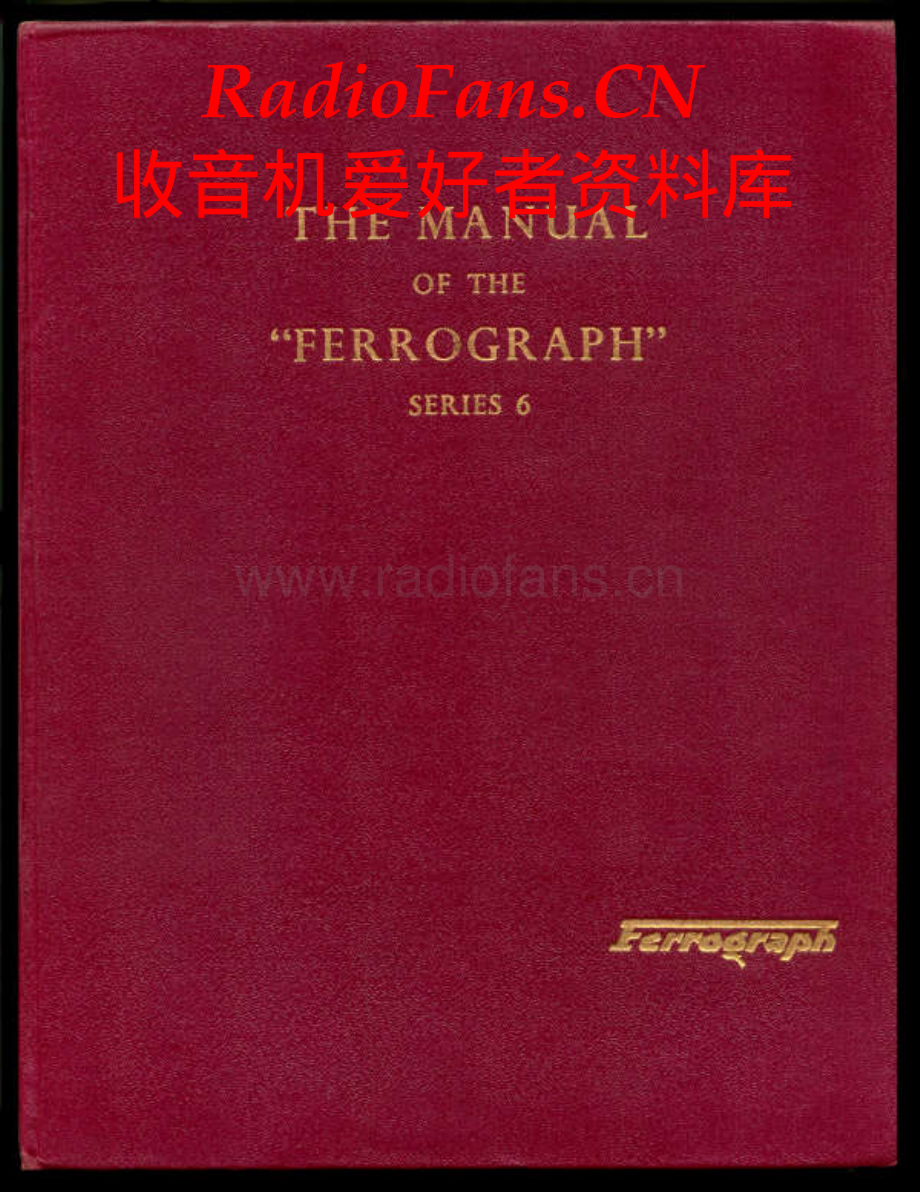 Ferguson-Ferrograph632H-tape-sn维修电路原理图.pdf_第1页