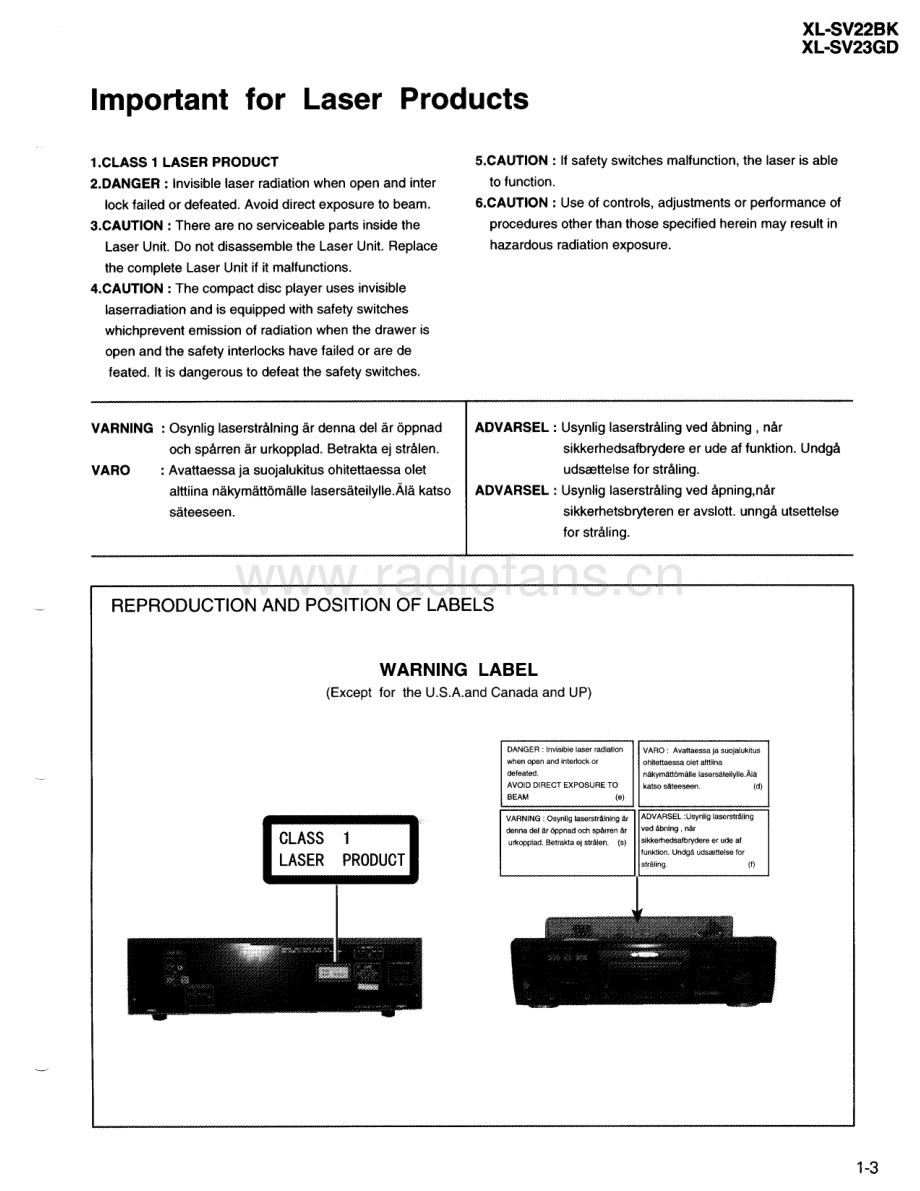 JVC-XLSV22BK-cd-sm 维修电路原理图.pdf_第3页