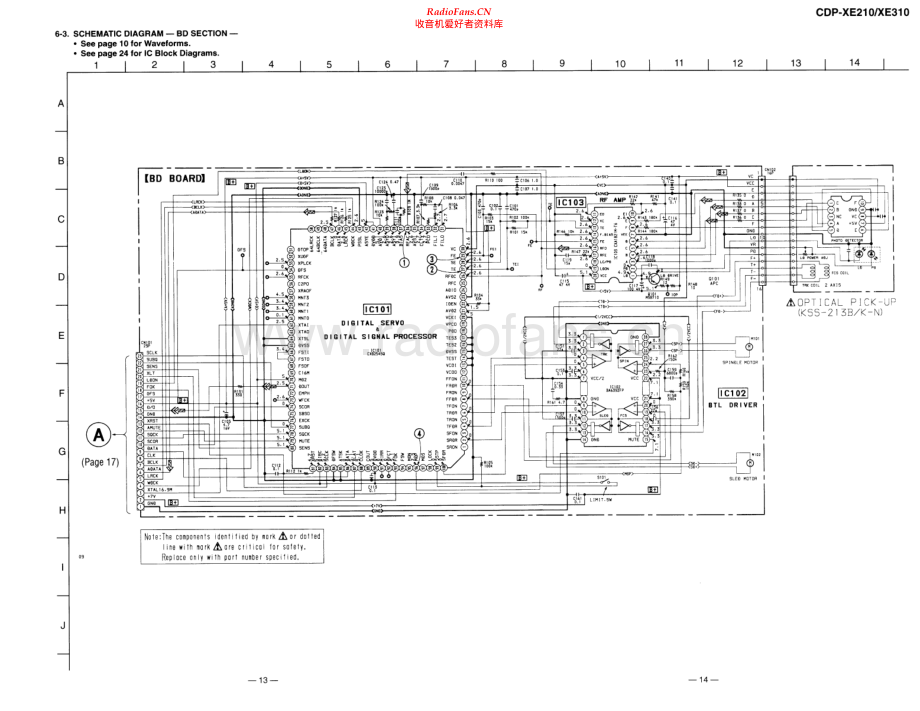 Sony-CDPXE310-cd-sch 维修电路原理图.pdf_第1页