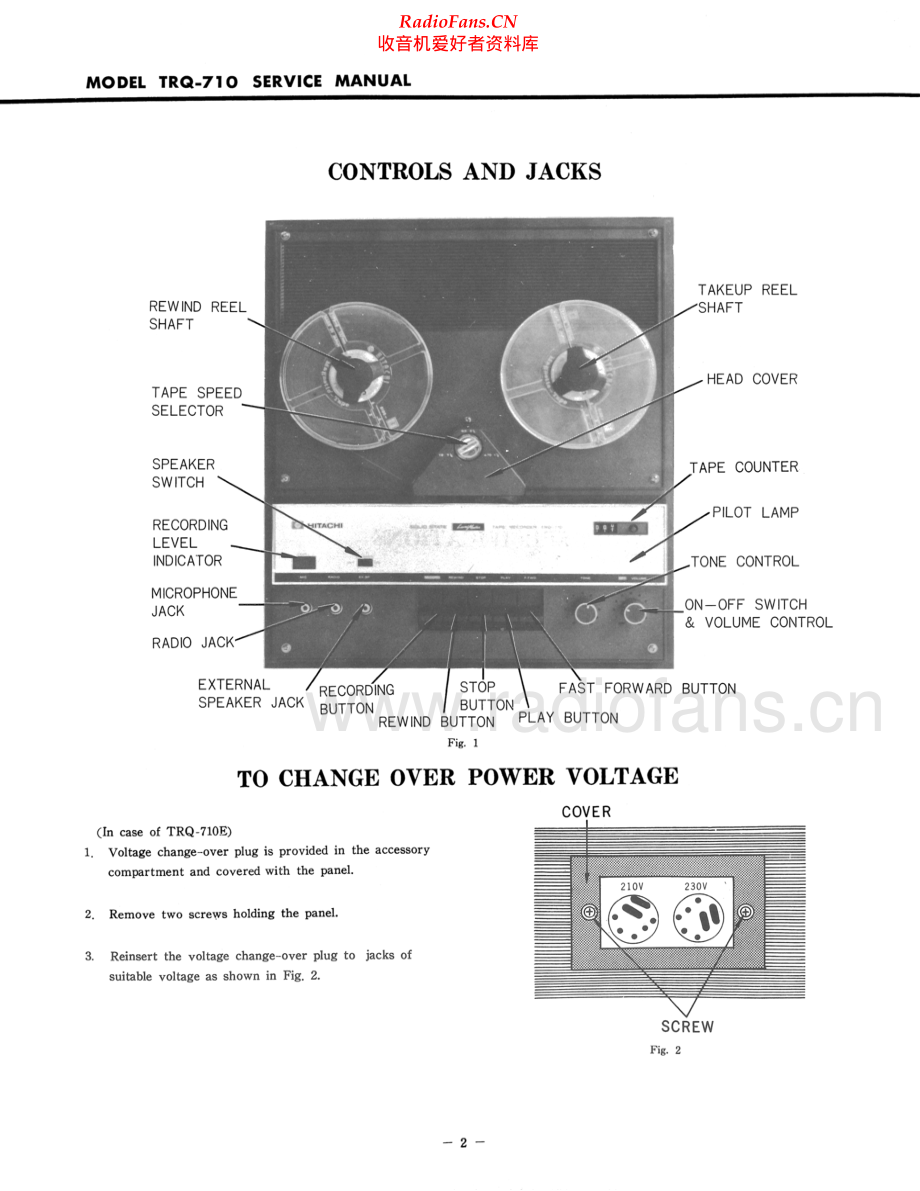 Hitachi-TRQ710-tape-sm 维修电路原理图.pdf_第2页
