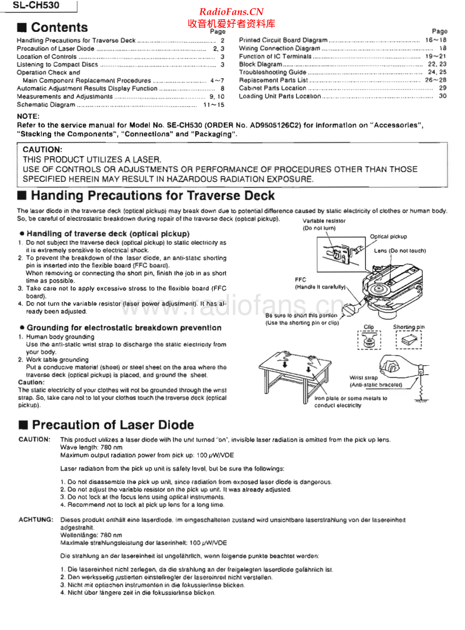 Technics-SLCH530-cd-sm 维修电路原理图.pdf_第2页