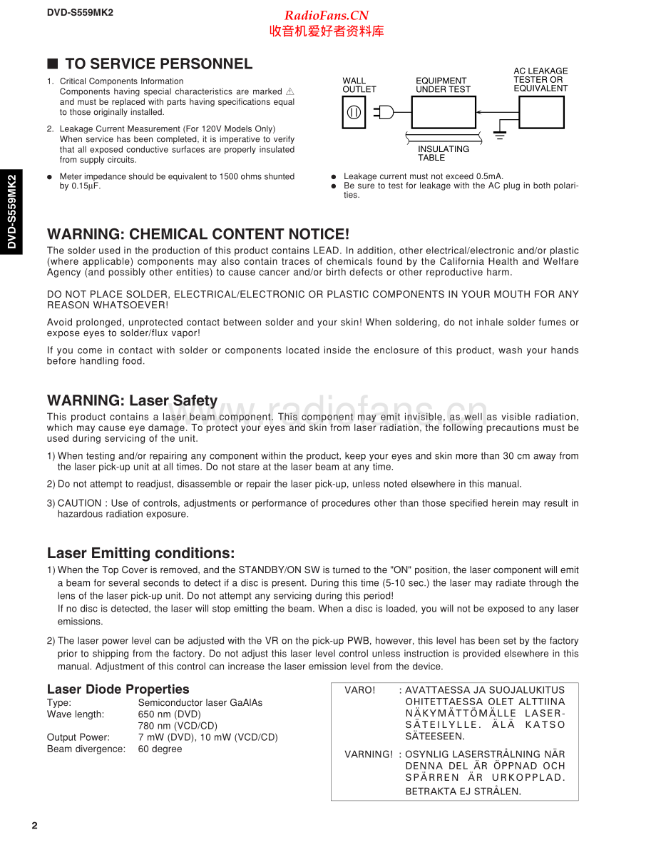 Yamaha-DVDS559_MK2-dvd-sm 维修电路原理图.pdf_第2页