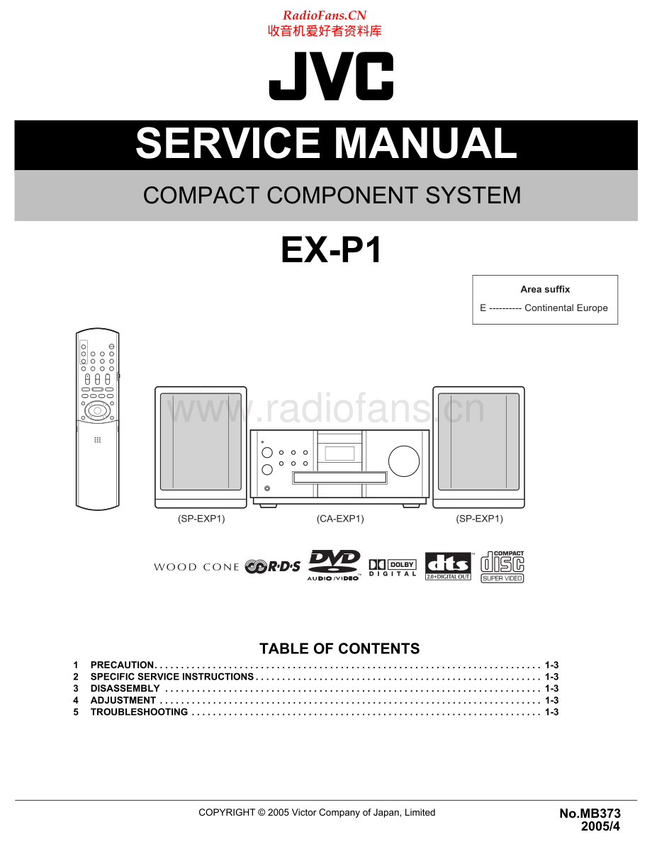 JVC-EXP1-cs-sm 维修电路原理图.pdf_第1页