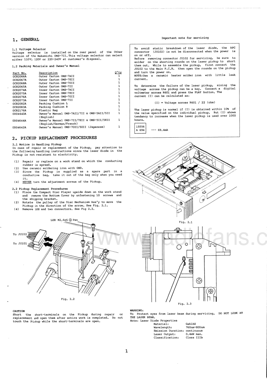 Nakamichi-OMS7_II-cd-sm 维修电路原理图.pdf_第3页