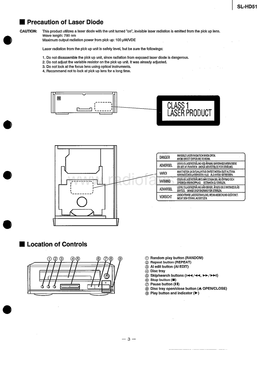 Technics-SLHD51-cd-sm 维修电路原理图.pdf_第3页