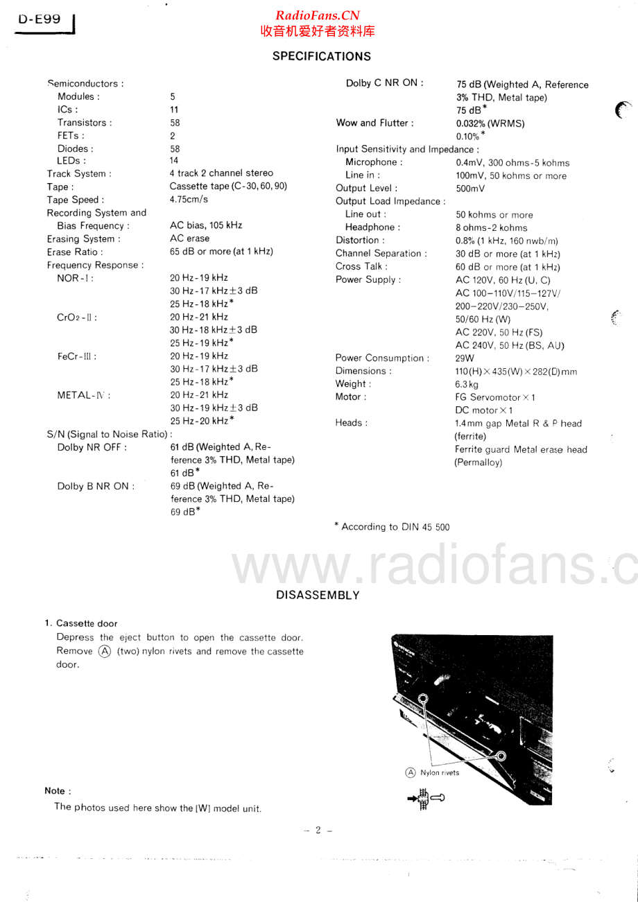 Hitachi-DE99-tape-sm 维修电路原理图.pdf_第2页