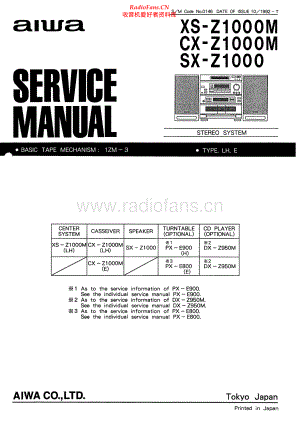 Aiwa-SXZ1000-cs-sm维修电路原理图.pdf