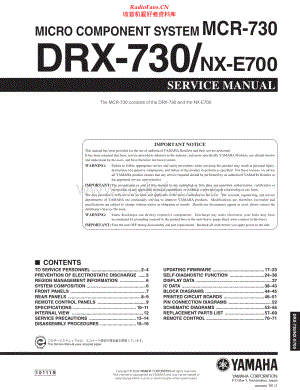Yamaha-MCR730-cs-sm 维修电路原理图.pdf
