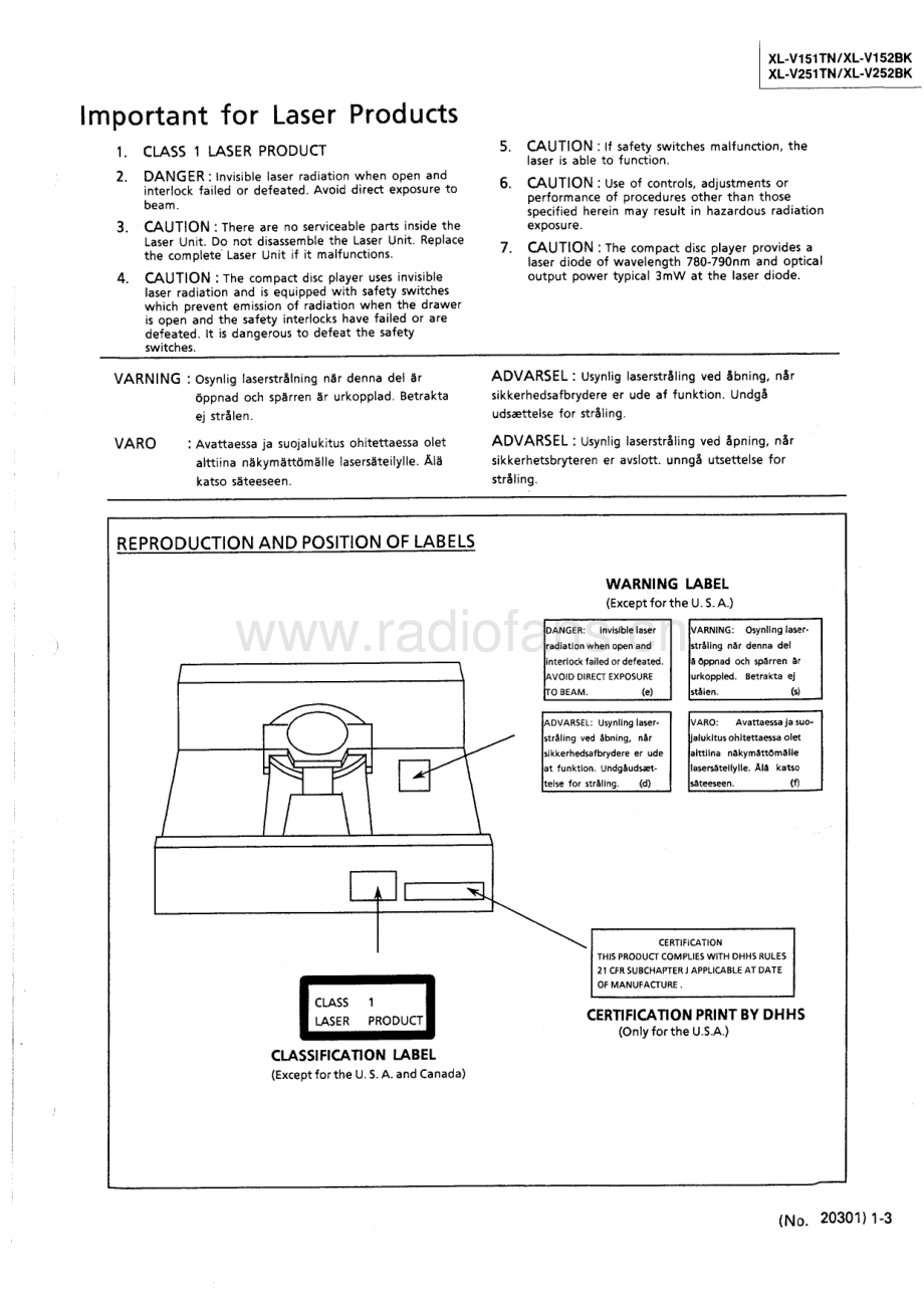 JVC-XLV151TN-cd-sm 维修电路原理图.pdf_第3页