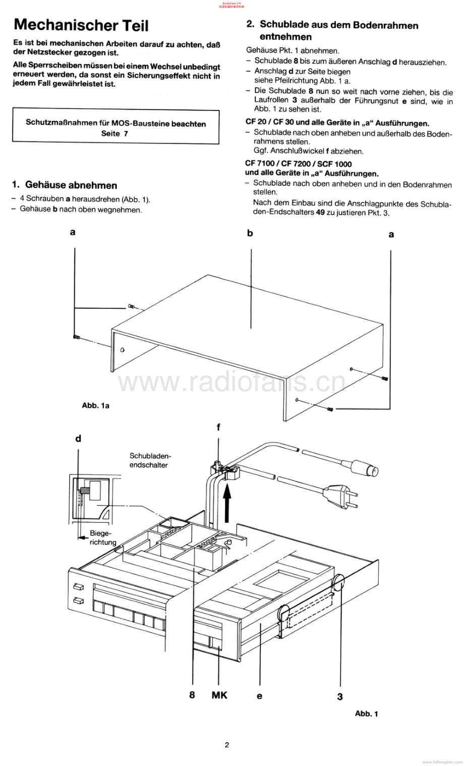 Grundig-SCF1000-tape-sm维修电路原理图.pdf_第2页