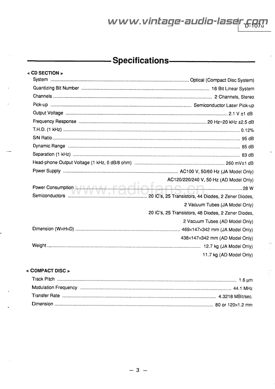 Luxman-D107U-cd-sm 维修电路原理图.pdf_第3页