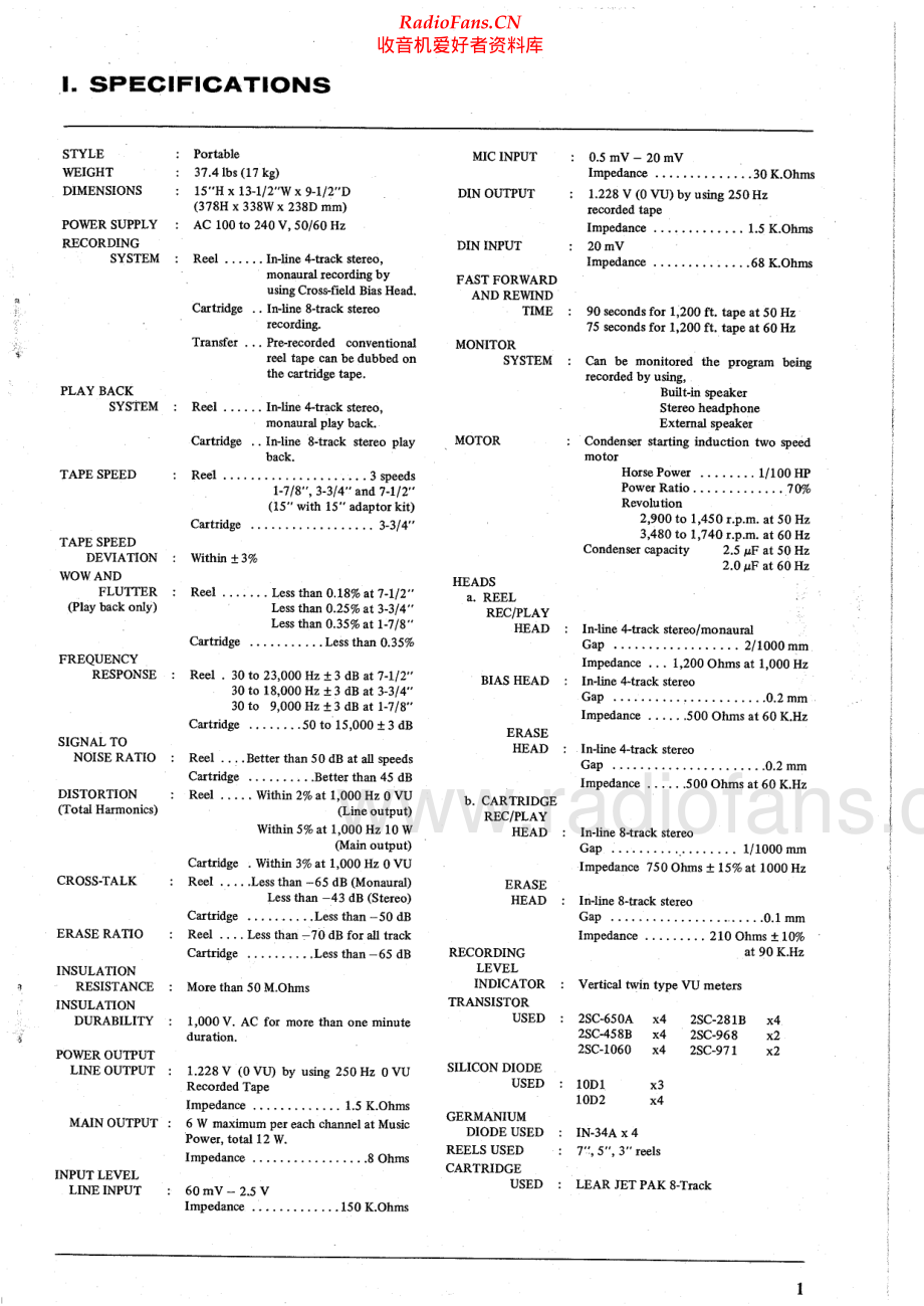 Akai-X1800SD-tape-sm维修电路原理图.pdf_第3页