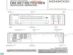 Kenwood-DMSE7-md-sm 维修电路原理图.pdf