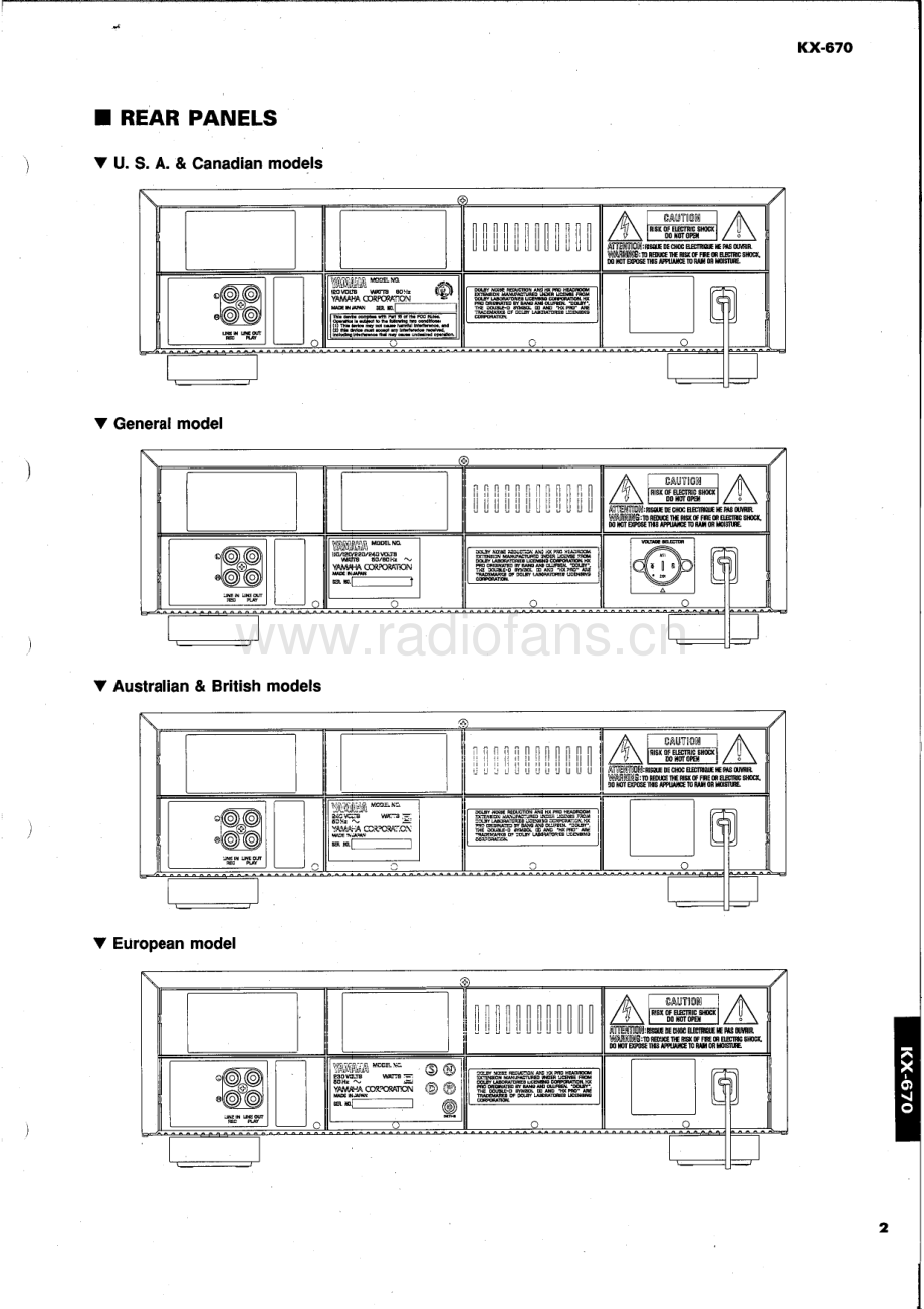 Yamaha-KX670-tape-sm 维修电路原理图.pdf_第3页