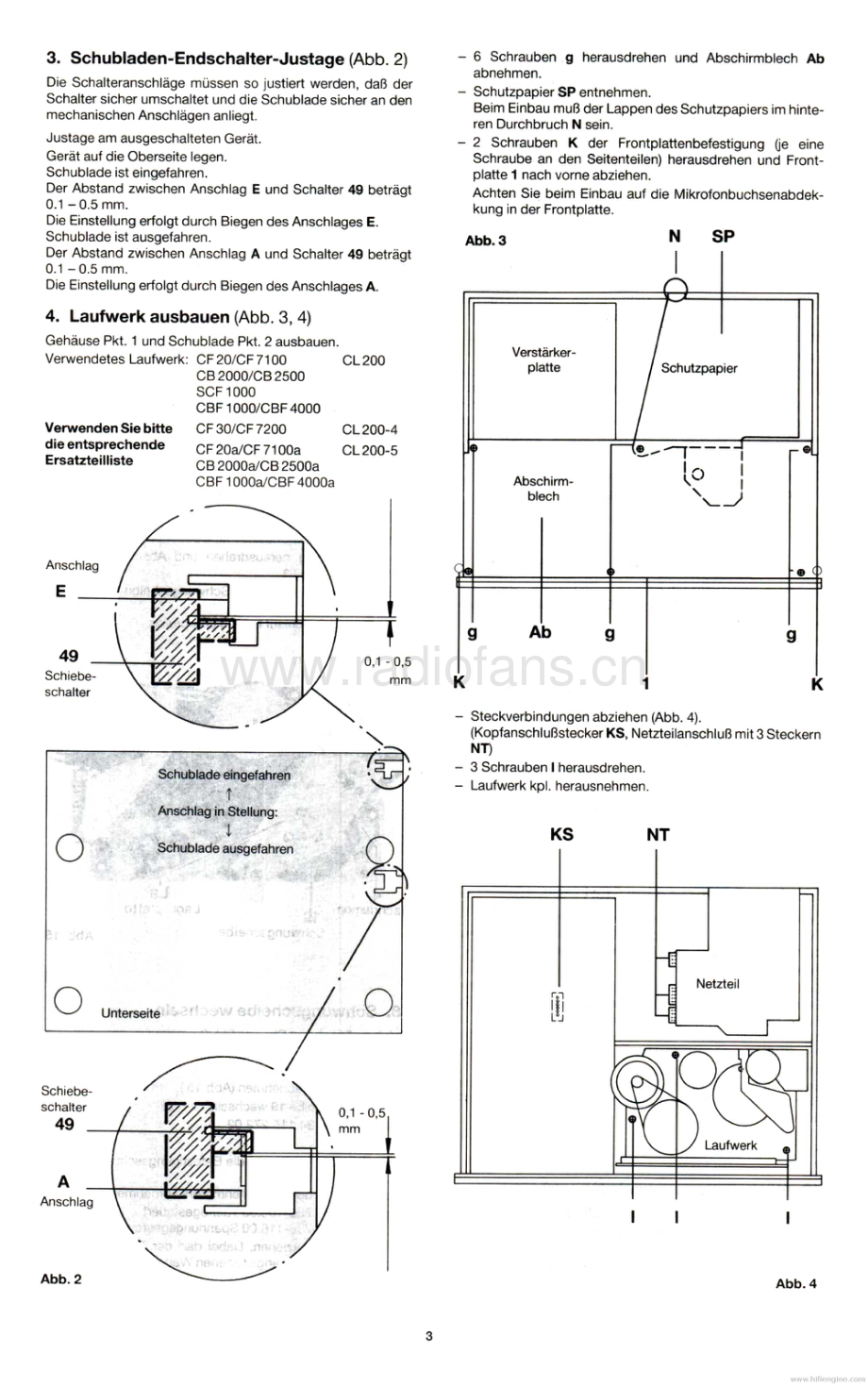 Grundig-CB2500A-tape-sm维修电路原理图.pdf_第3页