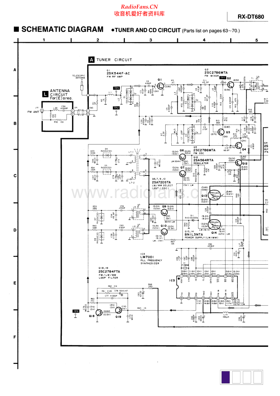 Yamaha-RXDT680-cs-sch(1) 维修电路原理图.pdf_第1页