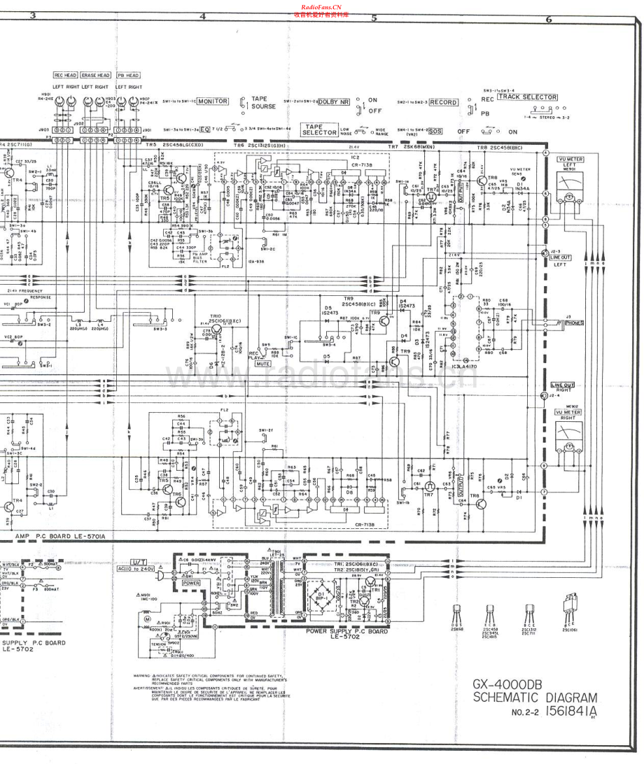 Akai-GX4000DB-tape-sch维修电路原理图.pdf_第3页