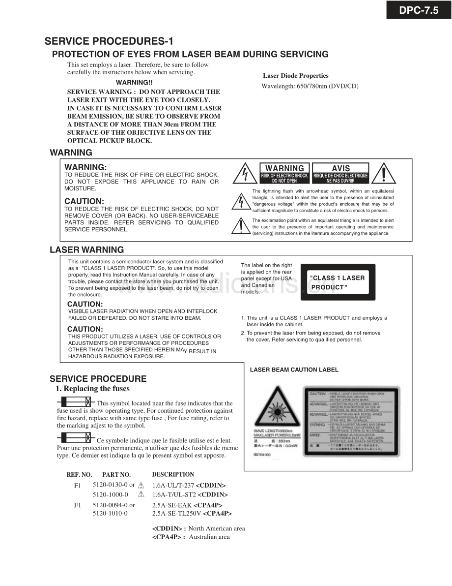 Integra-DPC7_5-cd-sm 维修电路原理图.pdf_第3页