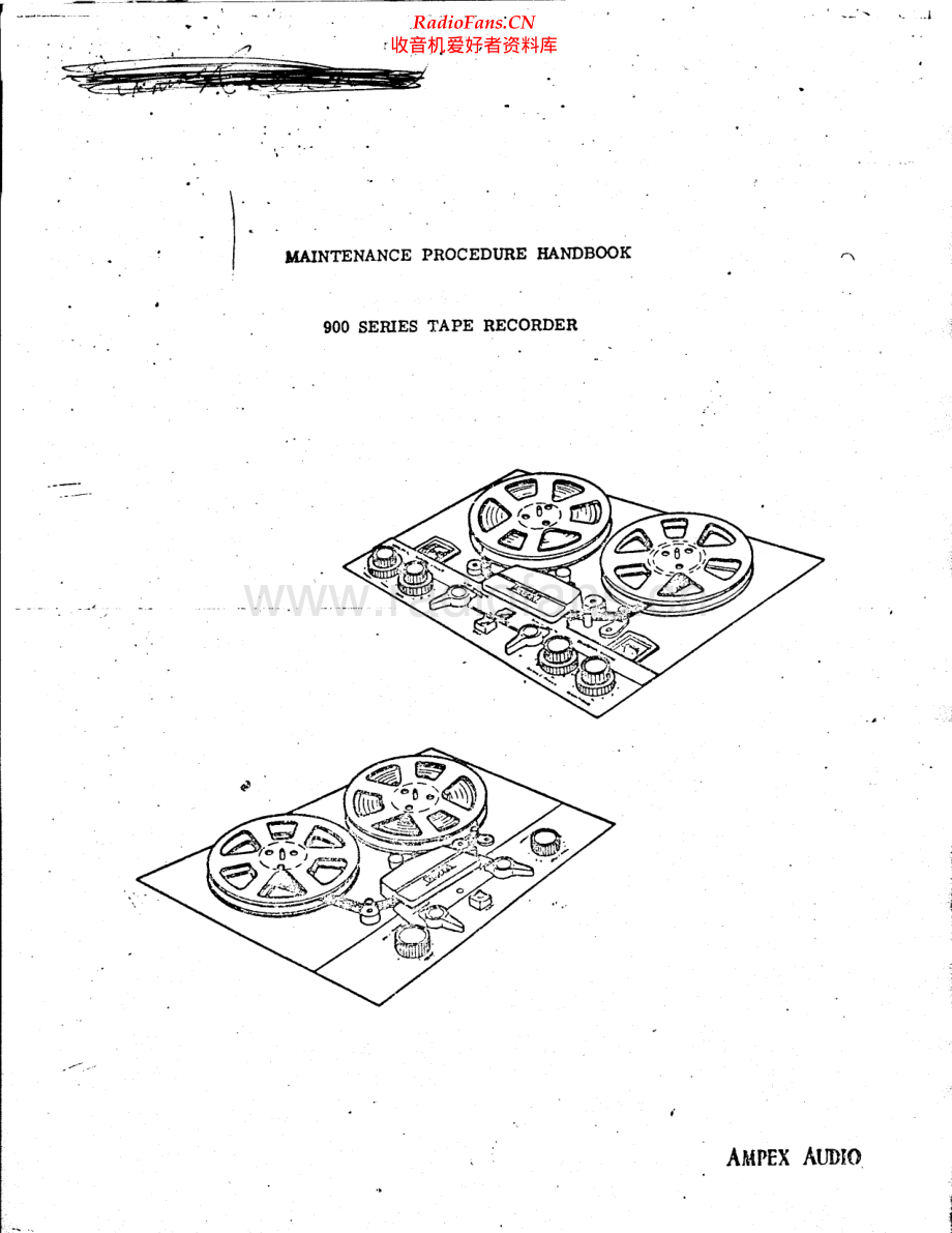 Ampex-9xx-tape-sm维修电路原理图.pdf_第1页